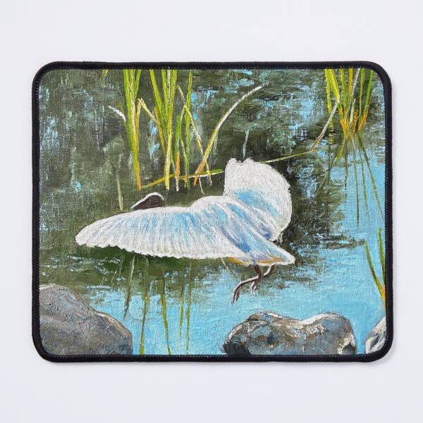 Item preview, Australian White Ibis in Flight designed and sold by Dai Wynn Fine Art.