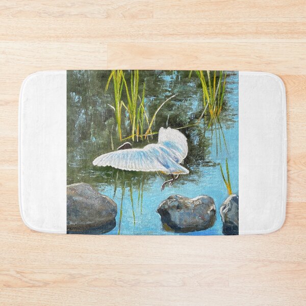 Item preview, Australian White Ibis in Flight designed and sold by Dai Wynn Fine Art.