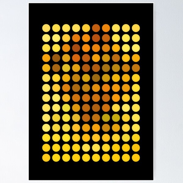As Spots (Sunflowers) Poster