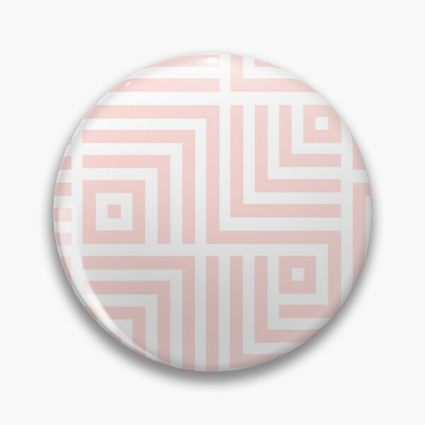 Item preview, Blush Pink Geometric Art Deco Pattern designed and sold by Bellassi.