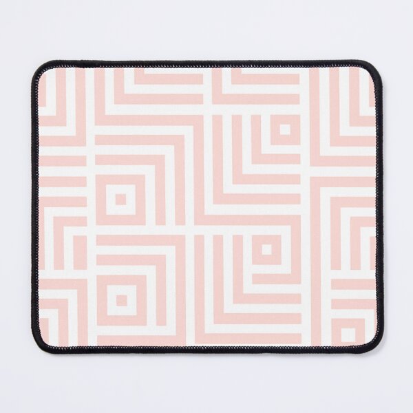 Item preview, Blush Pink Geometric Art Deco Pattern designed and sold by Bellassi.