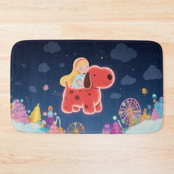 Item preview, Dream Ride on a Glowing Puppy designed and sold by Whimsical Hug.
