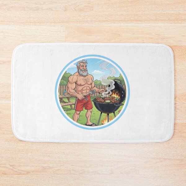 Item preview, Barbecue grill Muscle Dad designed and sold by muscledaddies.