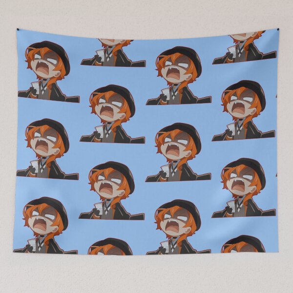 Item preview, Chuuya Nakahara Going Crazy  Bungo Stray Dogs   designed and sold by oomboomtees.