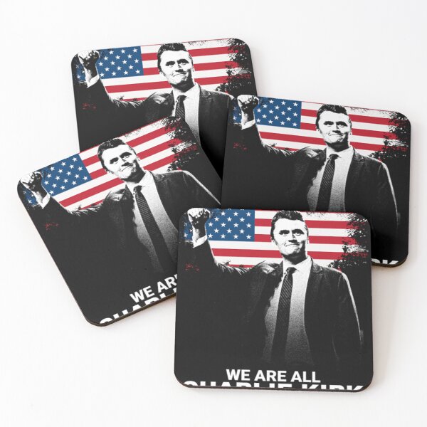 Item preview, We Are All Charlie Kirk Now - American flag designed and sold by MargareteOH.