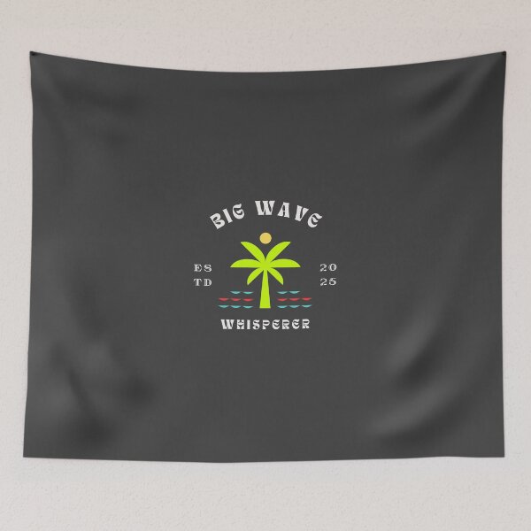 Item preview, Big Wave Whisperer Surf  designed and sold by Orange Tropics.