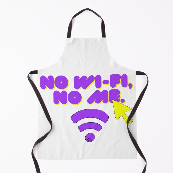 Item preview, No Wi-Fi, No Me – Funny Quote Design designed and sold by Saragoza.