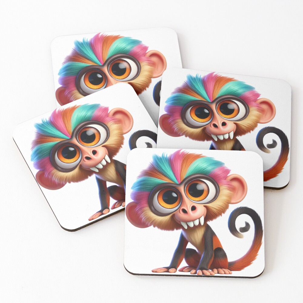 Item preview, Coasters (Set of 4) designed and sold by Sillytoe.