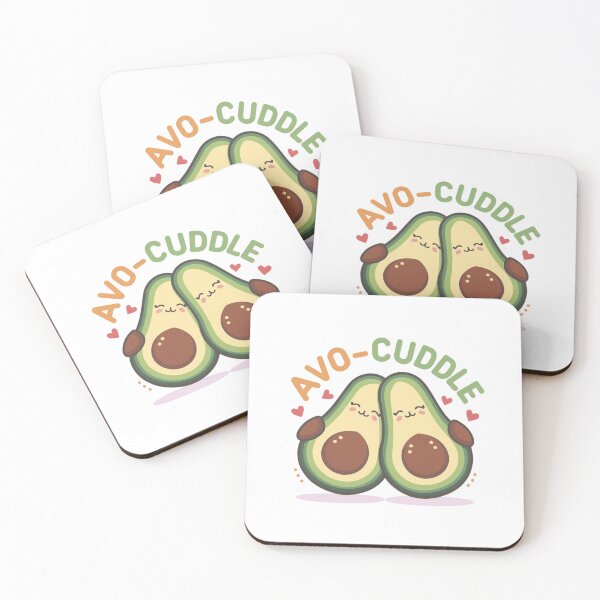 Item preview, Avo-cuddle – Two avocados cuddling designed and sold by FrenchTouch77.