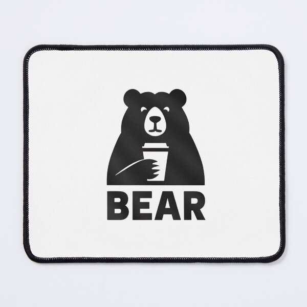 Item preview, Bear – A bear with his coffee designed and sold by FrenchTouch77.