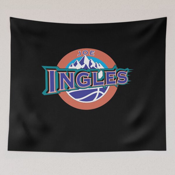 Item preview, Joe Ingles - Utah Throwback Basketball designed and sold by MargareteChrist.