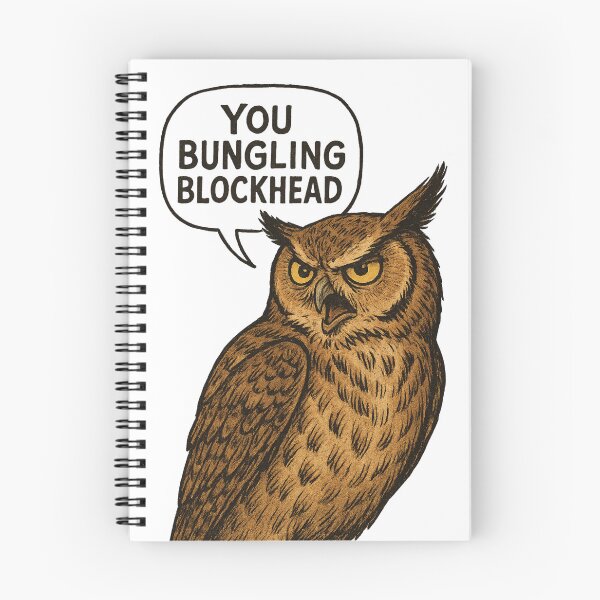 Item preview, Sword in the Stone Archimedes Owl Shirt – You Bungling Blockhead designed and sold by Zippitydodads.