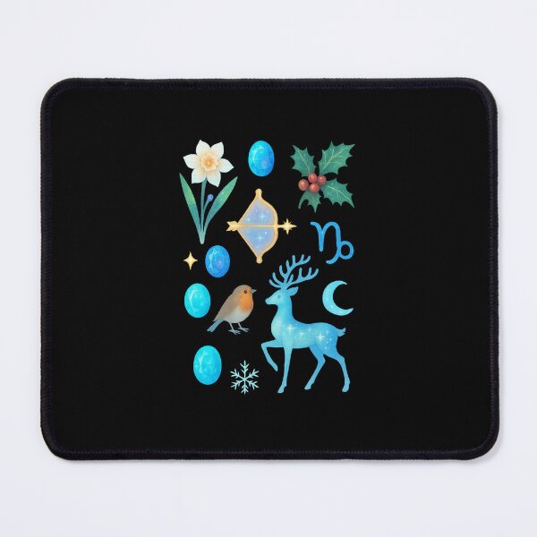Item preview, December Celestial Fantasy Sticker Set designed and sold by BrushAndBreathe.