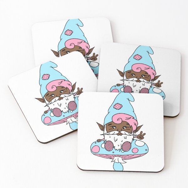 Item preview, POC Trans Gnome on a Mushroom designed and sold by GnomeyArt.