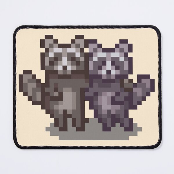 Item preview, Stardew Valley Raccoons designed and sold by The Sprite Guy.