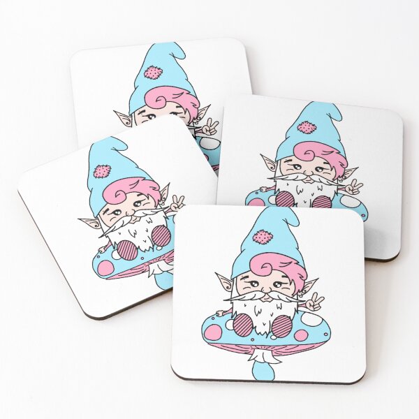 Item preview, Trans Gnome on a Mushroom designed and sold by GnomeyArt.
