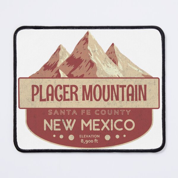 Item preview, Placer Mountain, Santa Fe County, New Mexico, Mountain Design designed and sold by Wanderful-roads.