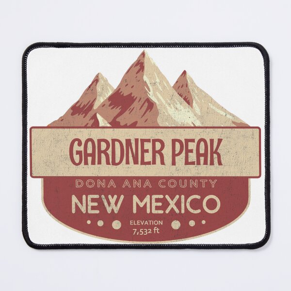 Item preview, Gardner Peak, Doña Ana County, New Mexico, Mountain Design designed and sold by Wanderful-roads.