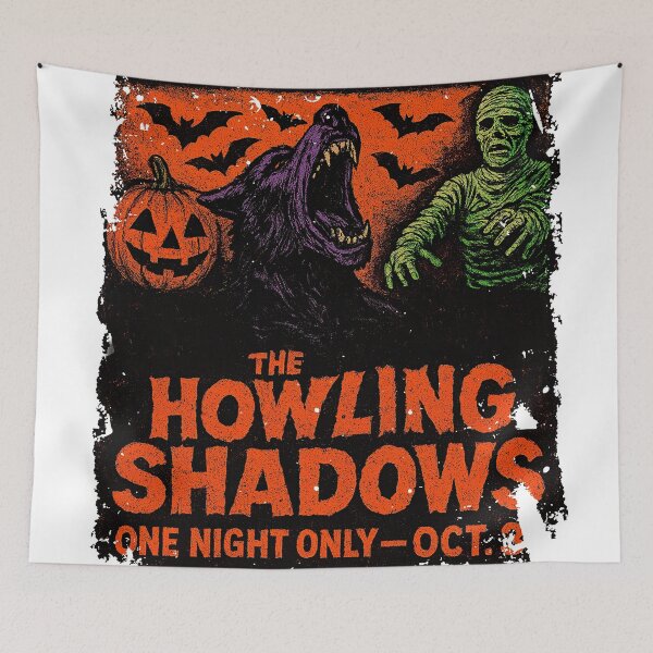 Item preview, Horror poster werewolf designed and sold by OniricaDesign.