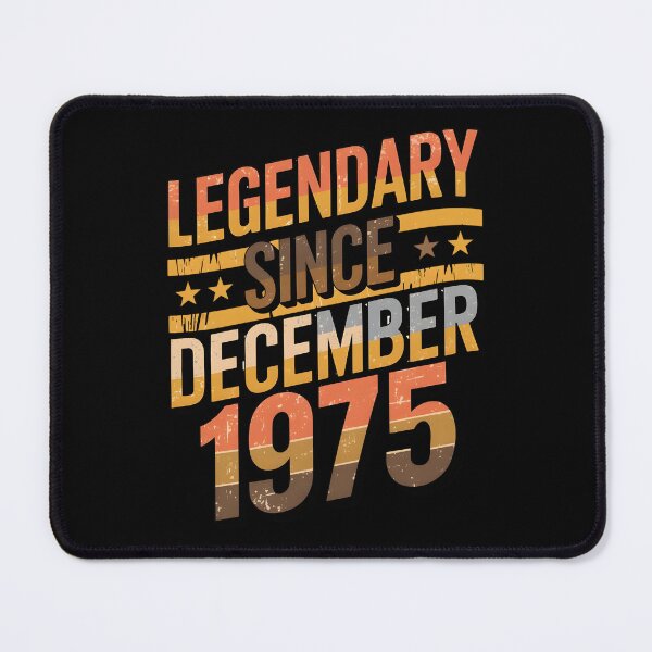 Item preview, Legendary Since December 1975 | Retro Birthday Gift Design designed and sold by PremoraDesign.