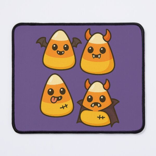 Item preview, Candy Corn Monsters – Cute Halloween Sticker Set designed and sold by Mo & Ko Design.