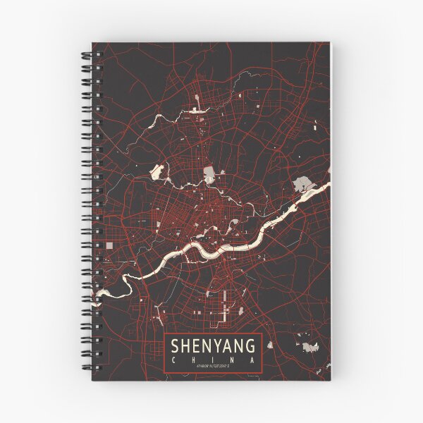 Item preview, Shenyang City Map of Liaoning, China - Vector designed and sold by deMAP.