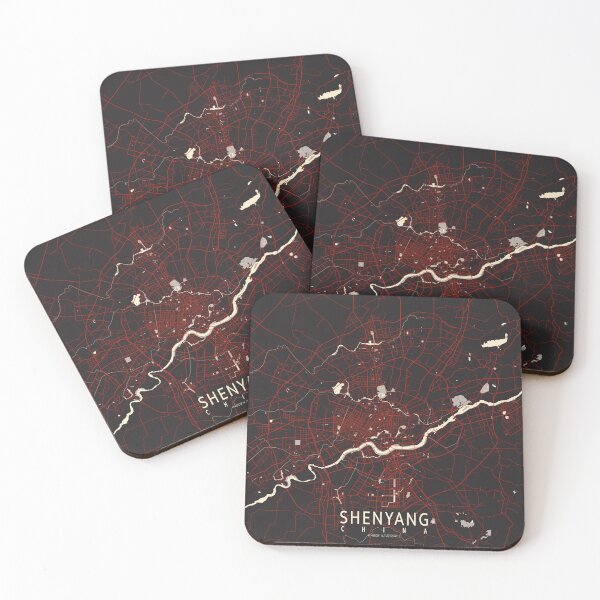 Item preview, Shenyang City Map of Liaoning, China - Vector designed and sold by deMAP.