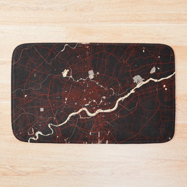 Item preview, Shenyang City Map of Liaoning, China - Vector designed and sold by deMAP.