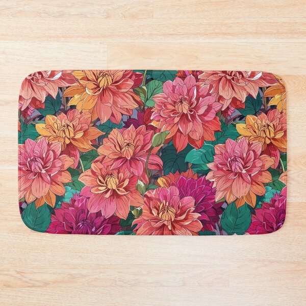 Item preview, Mixed Dahlias designed and sold by CoolPixels.
