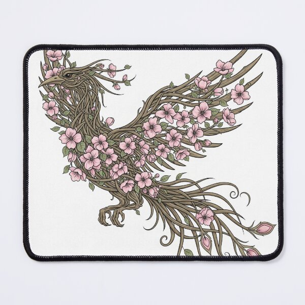 Item preview, Floral Phoenix: A Renewal in Bloom designed and sold by thitimajarunrat.