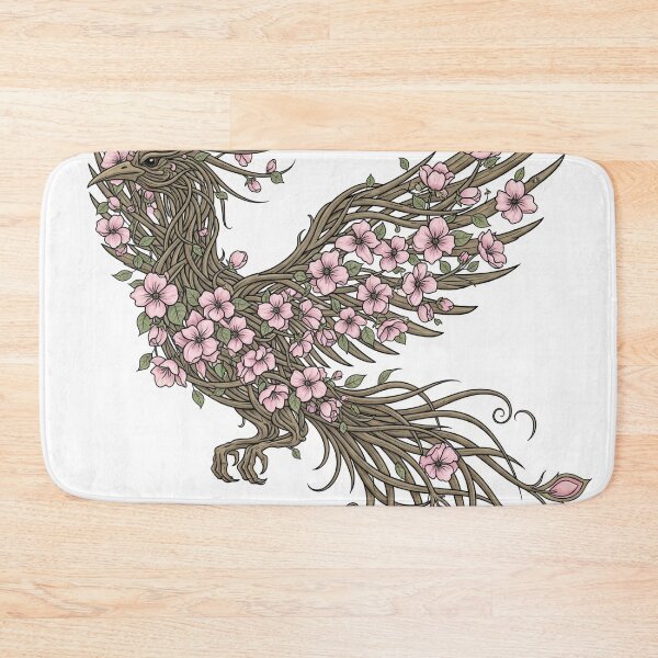 Item preview, Floral Phoenix: A Renewal in Bloom designed and sold by thitimajarunrat.