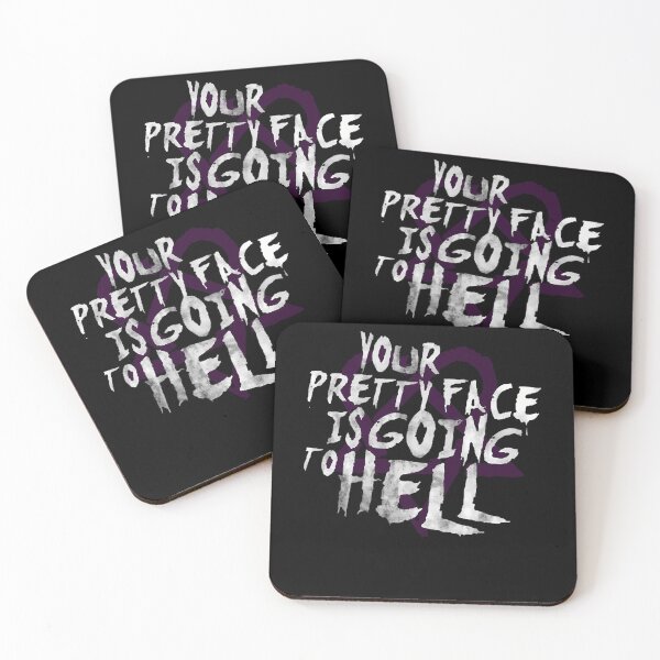 Item preview, Him band your pretty face is going to hell heartagram him  designed and sold by LanceNewman.