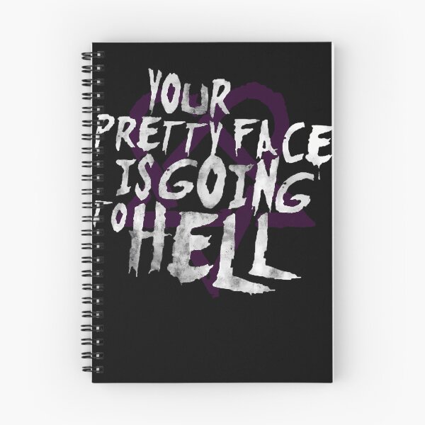 Item preview, Him band your pretty face is going to hell heartagram him  designed and sold by LanceNewman.