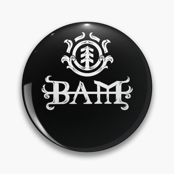 Item preview, Ba.m! (Wh.ite & Black)  designed and sold by LanceNewman.
