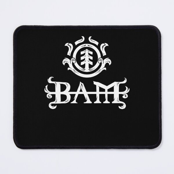 Item preview, Ba.m! (Wh.ite & Black) designed and sold by LanceNewman.