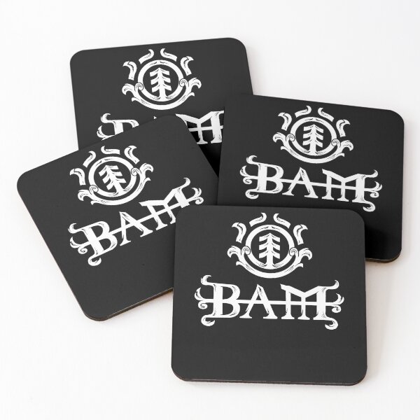 Item preview, Ba.m! (Wh.ite & Black)  designed and sold by LanceNewman.