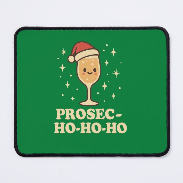 Item preview, Prosec-Ho-Ho-Ho – Funny Christmas Prosecco Pun designed and sold by BloomKind.