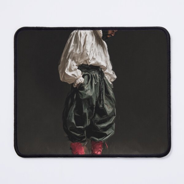 Item preview, Caravaggio Style Street Portrait – Baroque Chiaroscuro Meets Modern Fashion Art designed and sold by ChibiKolossus.