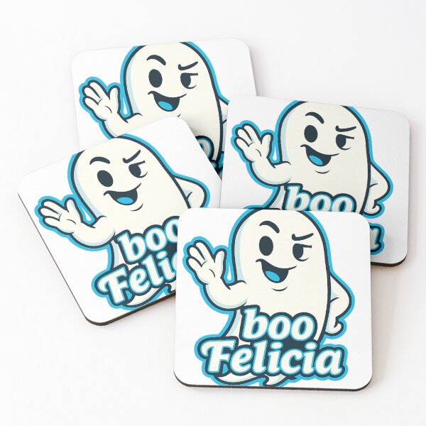 Item preview, Boo Felicia – Funny Ghost Halloween Pun designed and sold by ArtificialAce.