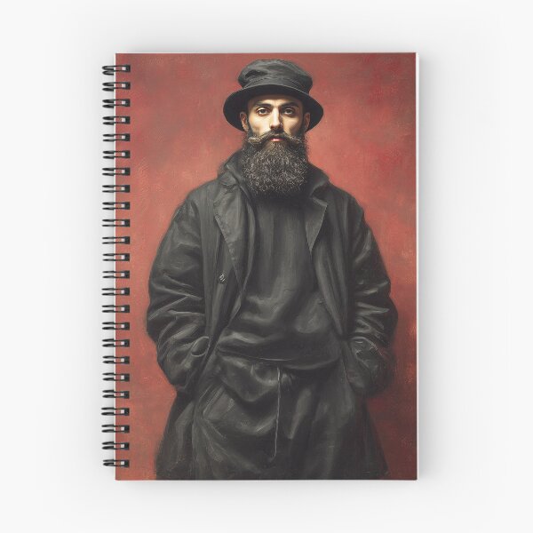 Item preview, Caravaggio Style Street Portrait – Baroque Chiaroscuro Meets Modern Fashion Art designed and sold by ChibiKolossus.