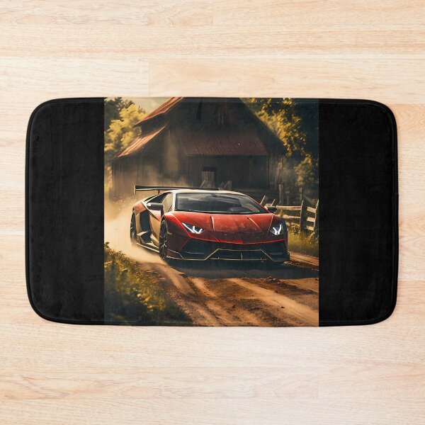 Item preview,  Supercar Kicks Up Dust On Countryside Road designed and sold by Erikamacho.