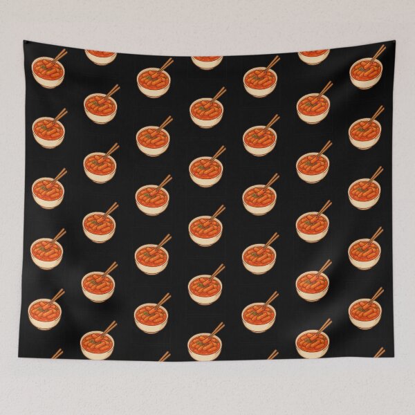 Item preview, TTEOKBOKKI, Korean street food designed and sold by Yuza Art.