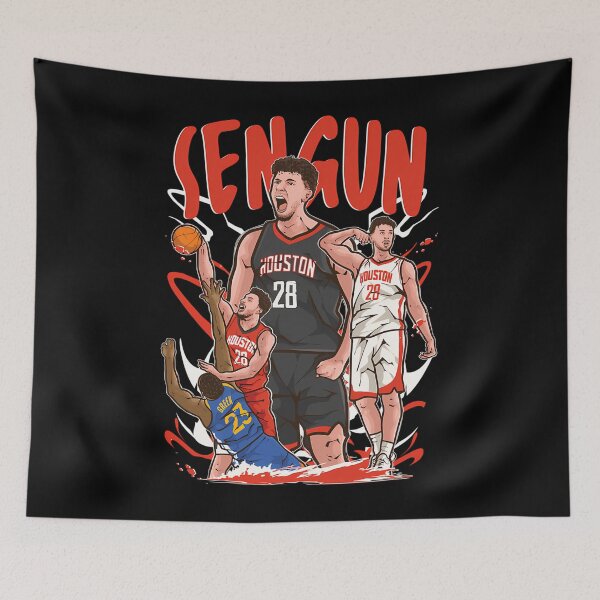 Item preview, Alperen Sengun Cartoon designed and sold by RebeccaRWesley.