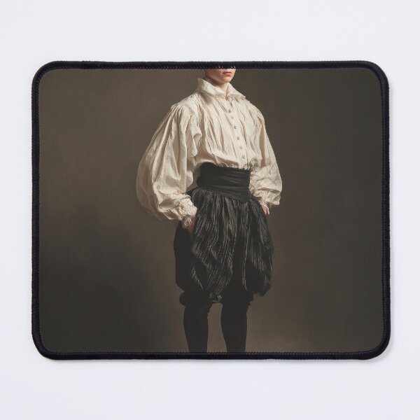Item preview, Caravaggio Style Street Portrait – Baroque Chiaroscuro Meets Modern Fashion Art designed and sold by ChibiKolossus.