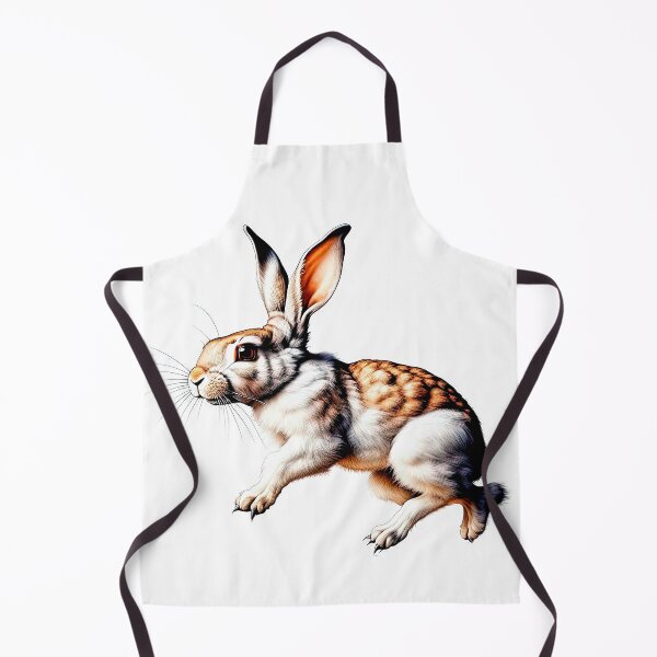 Item preview, Dynamic Leaping Wild Rabbit: Detailed Animal Illustration designed and sold by LanaGustavsson.