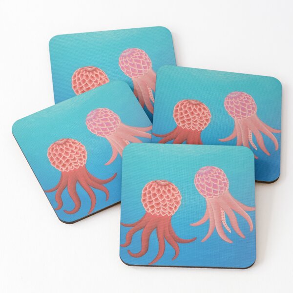 Item preview, Dahlia Octopi Original designed and sold by Apricity Rose Arts.