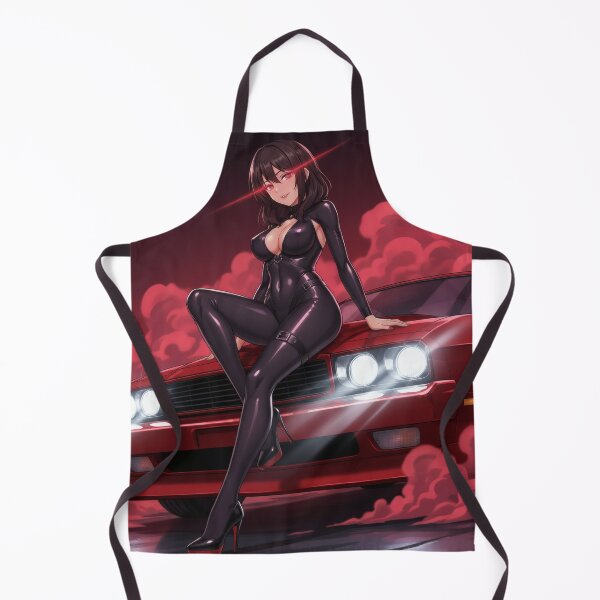 Item preview, Waifu on Muscle Car – Sensual Anime Art designed and sold by GerwantSHOP.