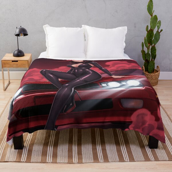 Item preview, Waifu on Muscle Car – Sensual Anime Art designed and sold by GerwantSHOP.