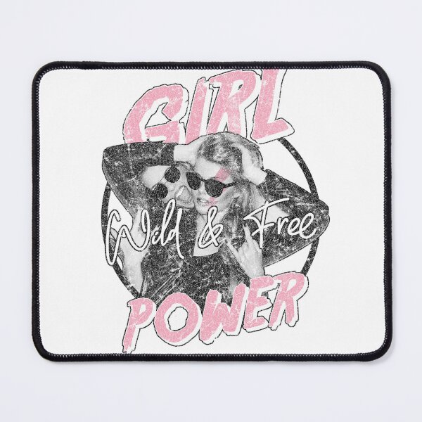 Item preview, Girl Power Wild and Free Graphic Design designed and sold by The secret storage room.
