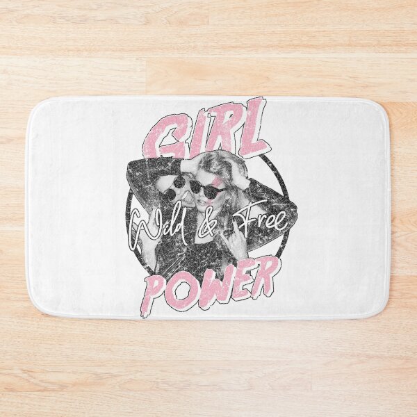 Item preview, Girl Power Wild and Free Graphic Design designed and sold by The secret storage room.